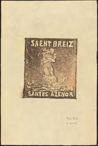Sainte Azenor de Goelo, by Pierre Roche
