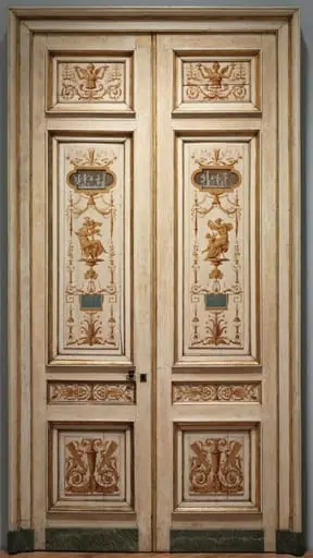 Double-Leaf Doors, by Pierre Rousseau
