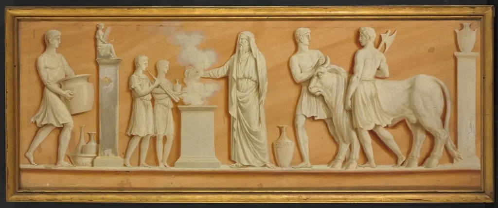 Overdoor Painting and Double-Leaf Doors, by Pierre Rousseau