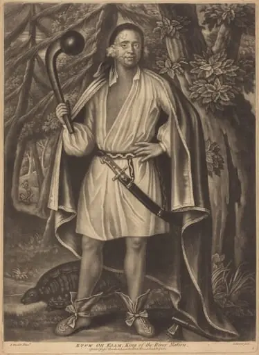 Etow oh Koam, King of the River Nation, by Pierre Simon II