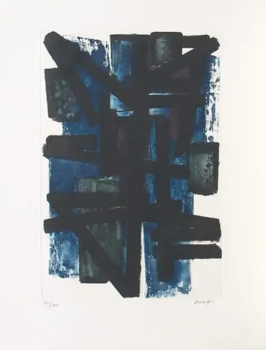 Untitled, by Pierre Soulages