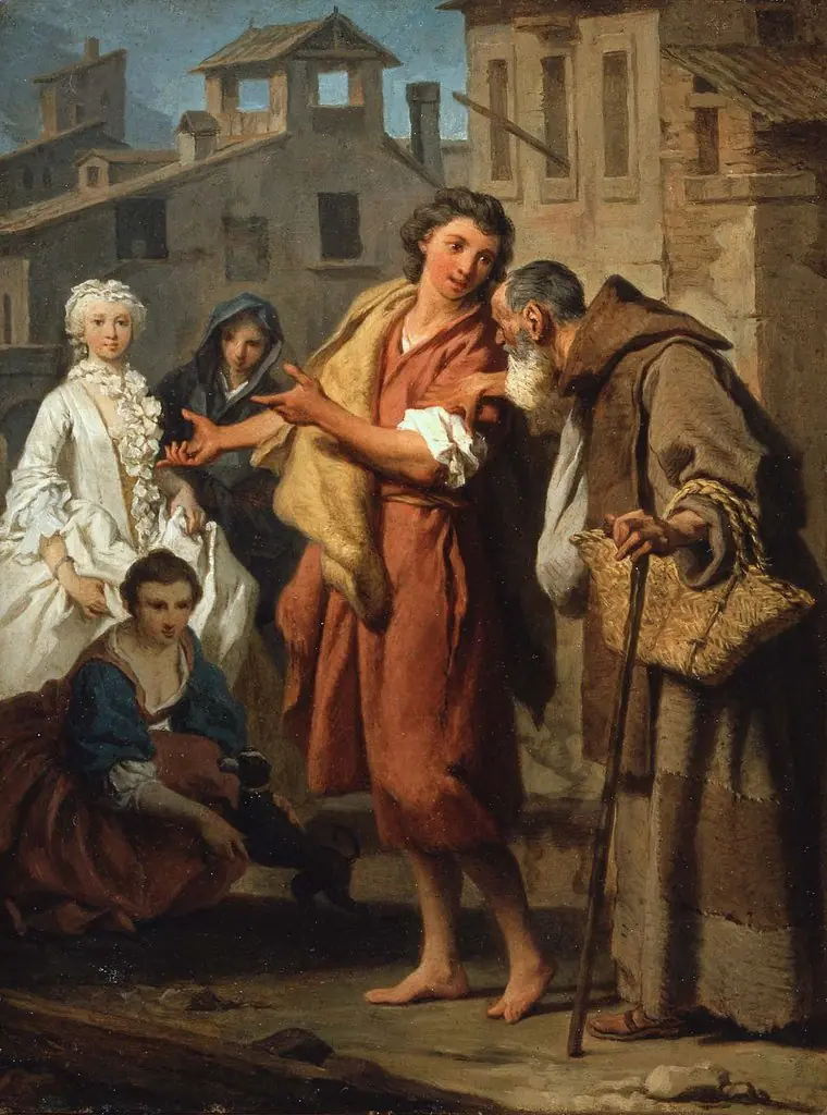 Brother Philippe's Geese, by Pierre Subleyras