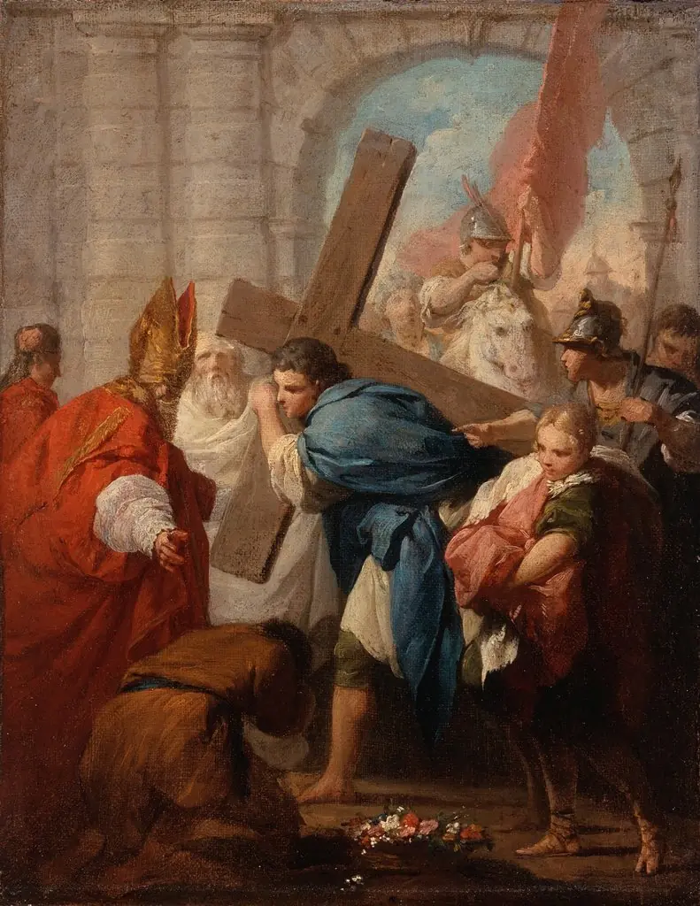 Heraclius Carrying the Cross, by Pierre Subleyras
