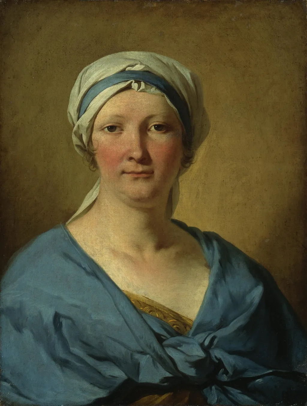 Portrait of a Woman, by Pierre Subleyras, oil, 1740