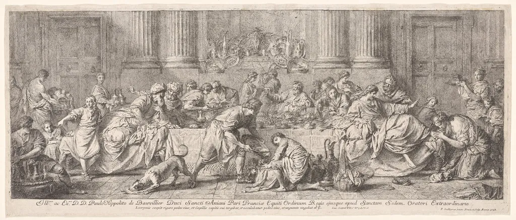 The Banquet in the House of Simon the Pharisee, by Pierre Subleyras, 1738