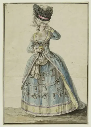 Habit en lévite enrichi de glands, d'épaulettes et de cordonets