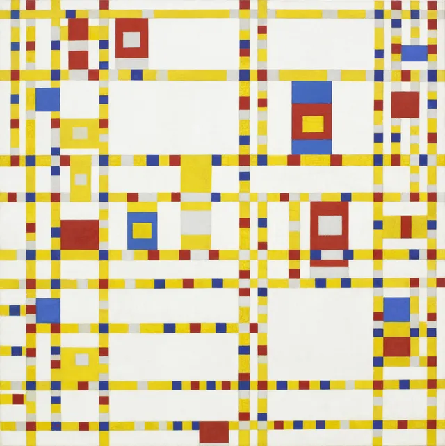 Broadway Boogie Woogie — Piet Mondrian