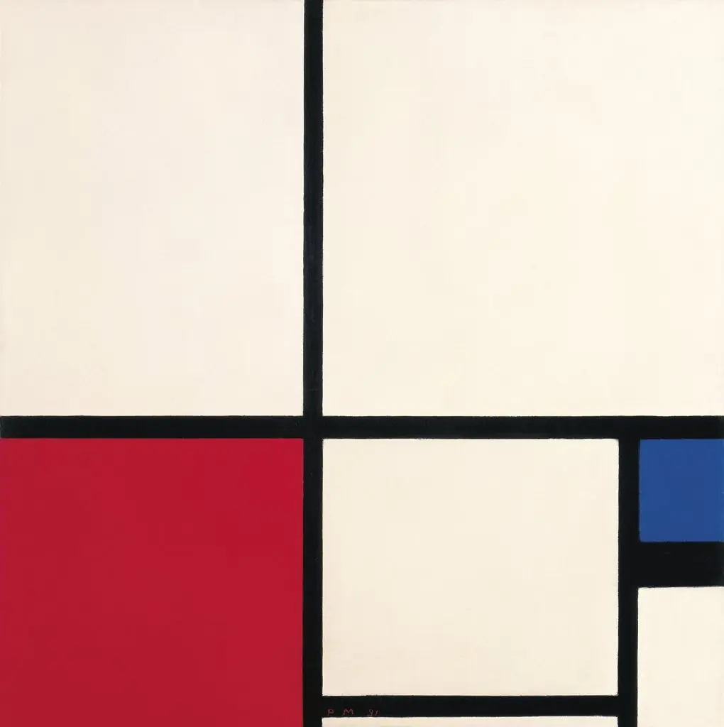 Composition in Colours, by Piet Mondrian