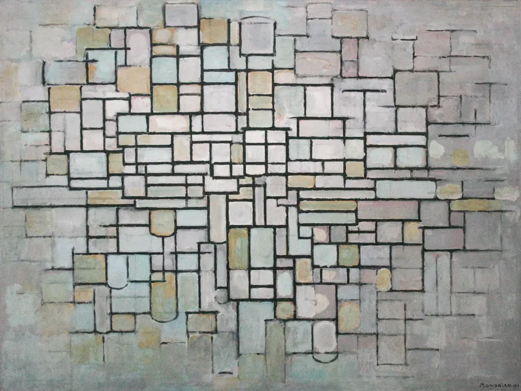 Composition No. 11, by Piet Mondrian