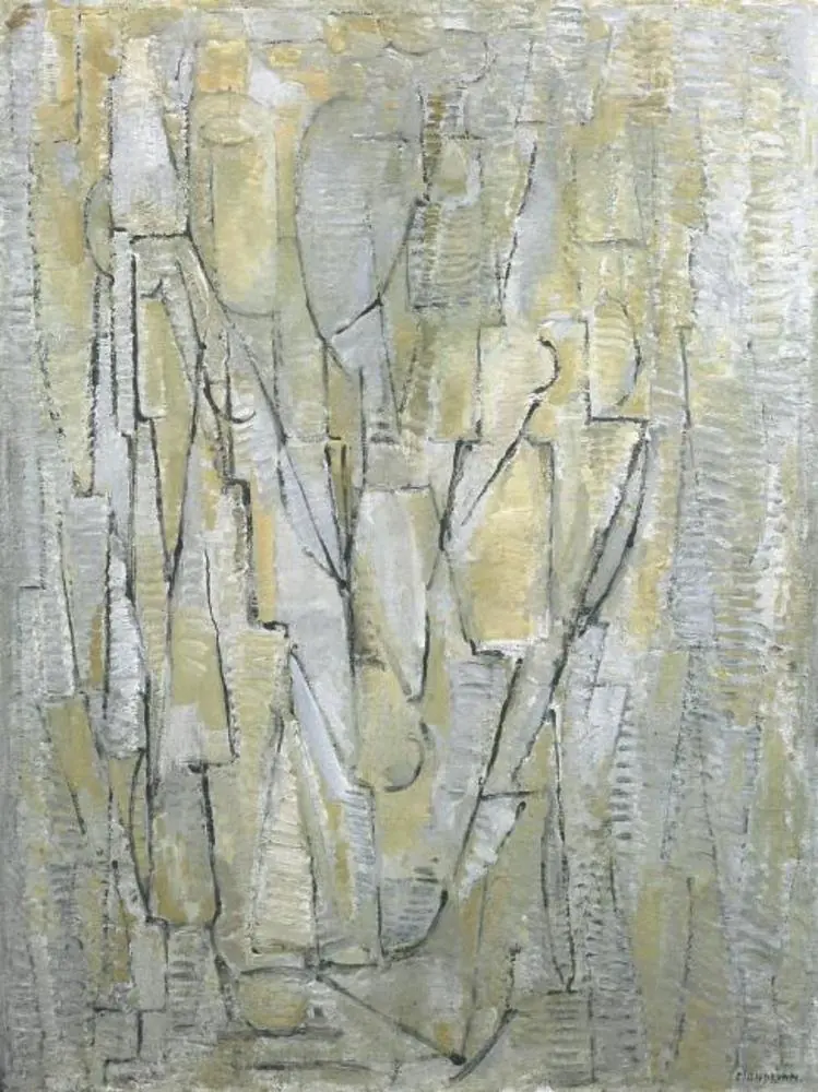 Composition no.XI (authentic), by Piet Mondrian