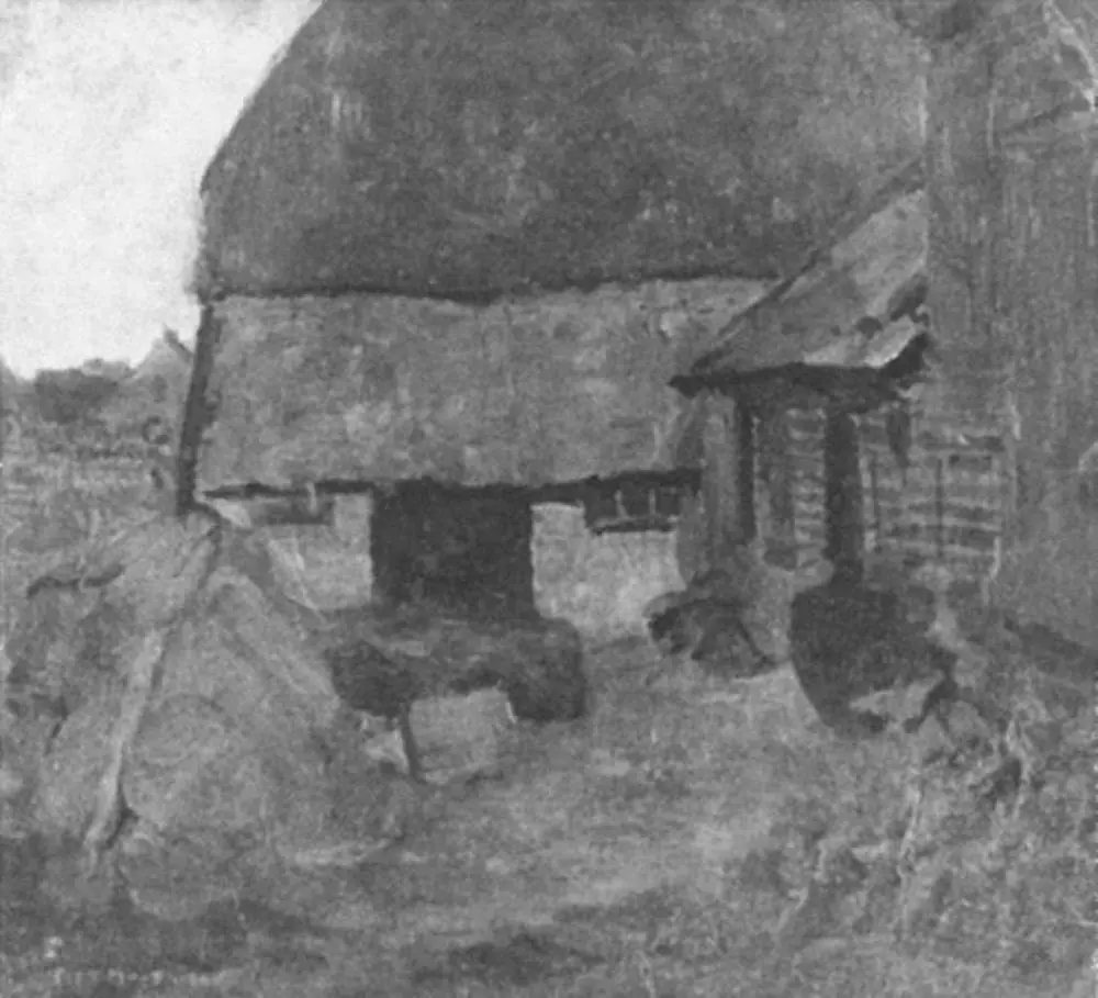 Farmyard in the Achterhoek, by Piet Mondrian