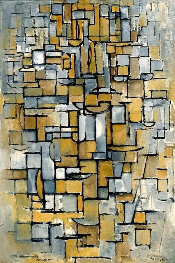 Tableau no 1, by Piet Mondrian