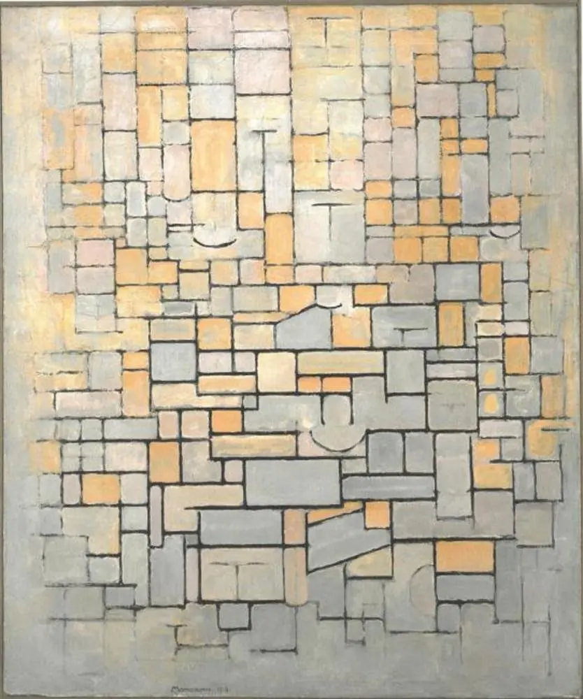Tableau no.I, by Piet Mondrian