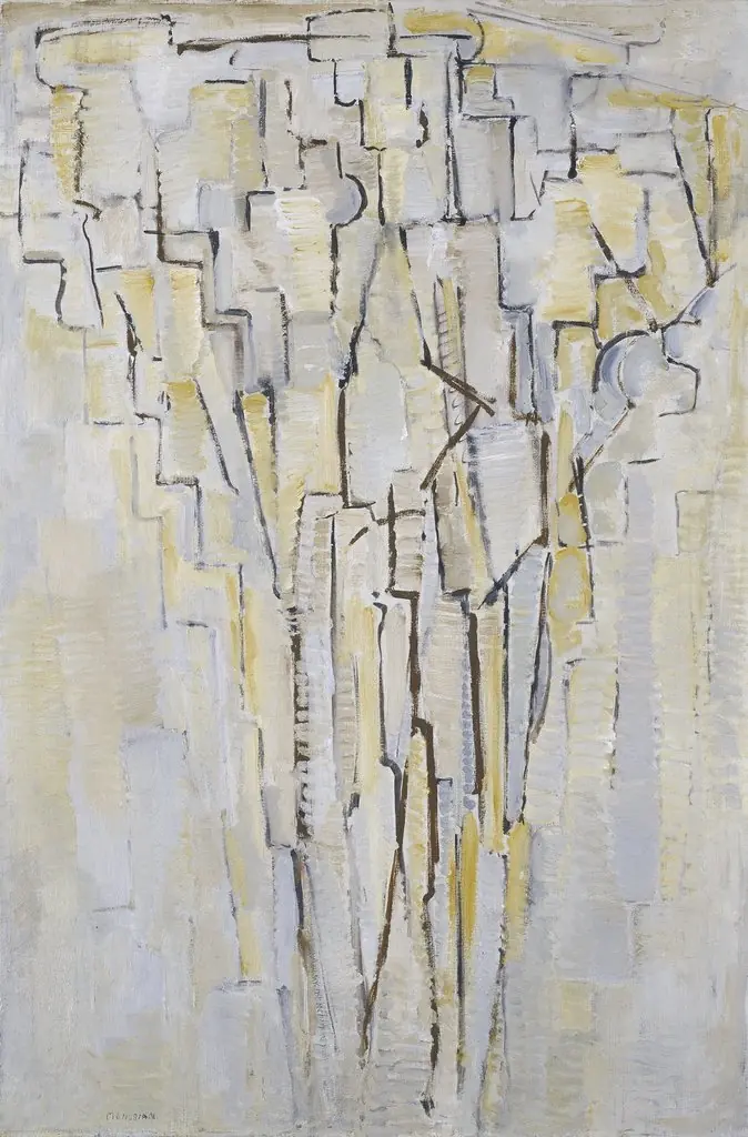 The Tree A, by Piet Mondrian