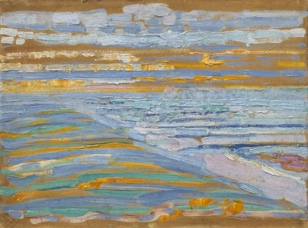 Untitled, by Piet Mondrian, oil, 1909