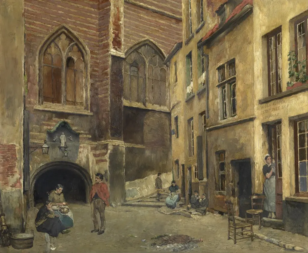 The Old Antwerp Butcher Hall, by Piet Verhaert
