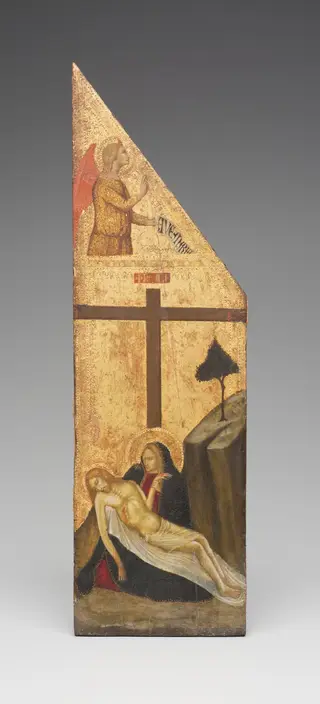 Pieta and Angel of the Annunciation, 1850