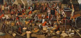 Market Scene (Fragment of An Ecce-homo)