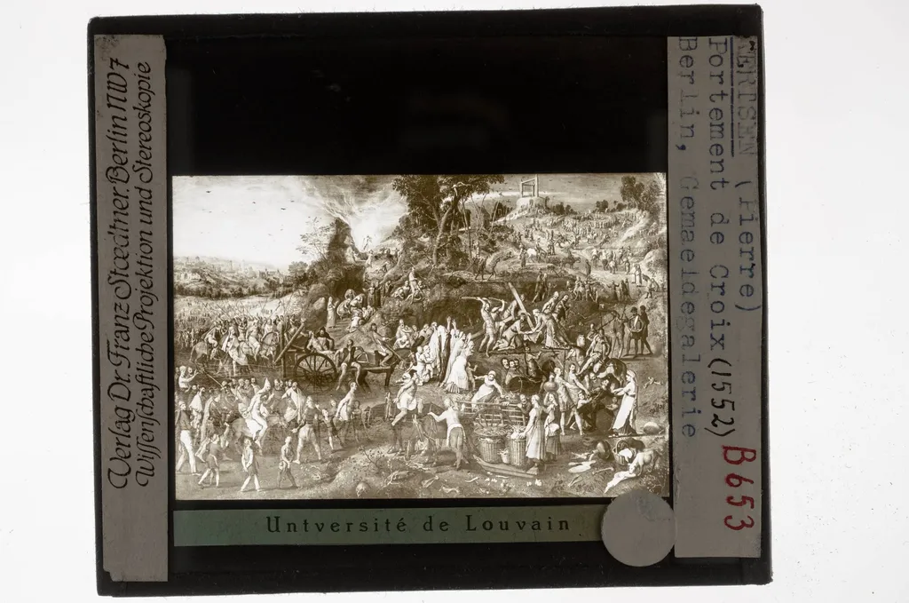 Pieter Aertsen. Crucifixion, by Pieter Aertsen, unspecified, 1552