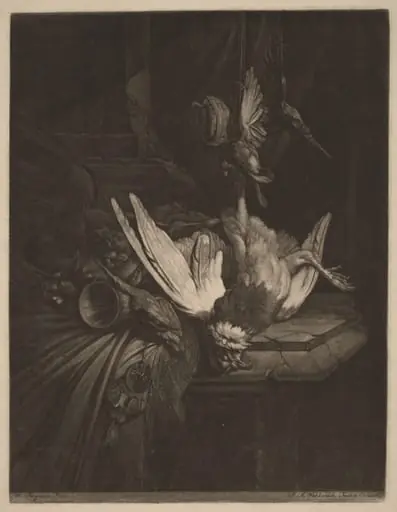 Still Life with Game Birds, by Pieter Anthony Wakkerdak