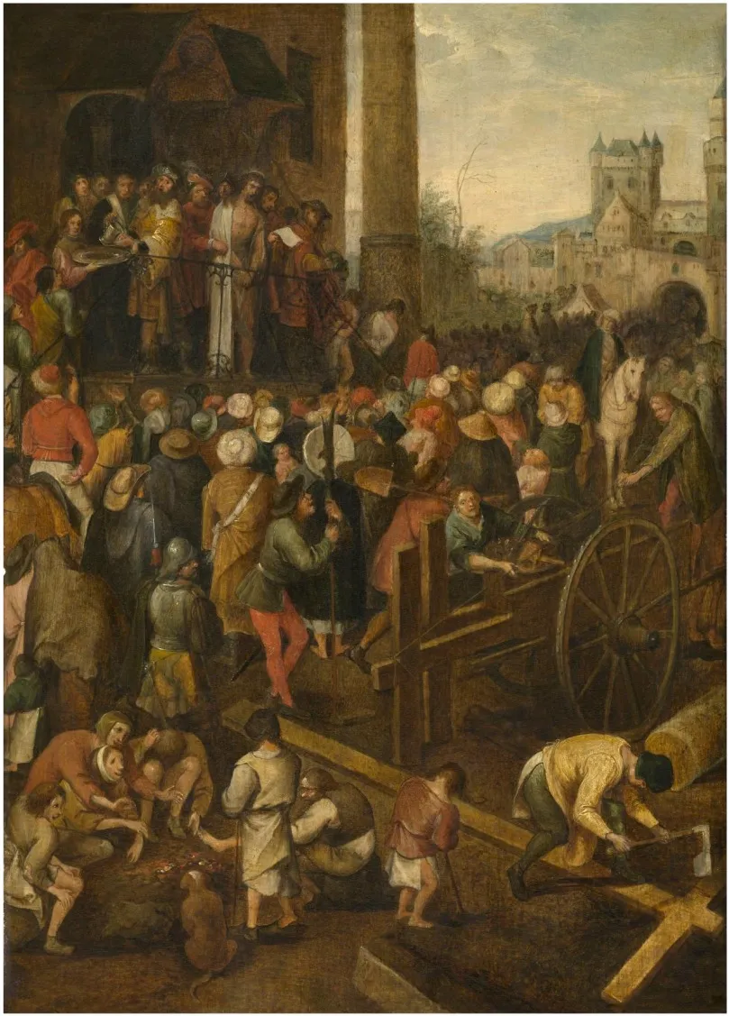 Ecce Homo, by Pieter Balten, oil, 1550