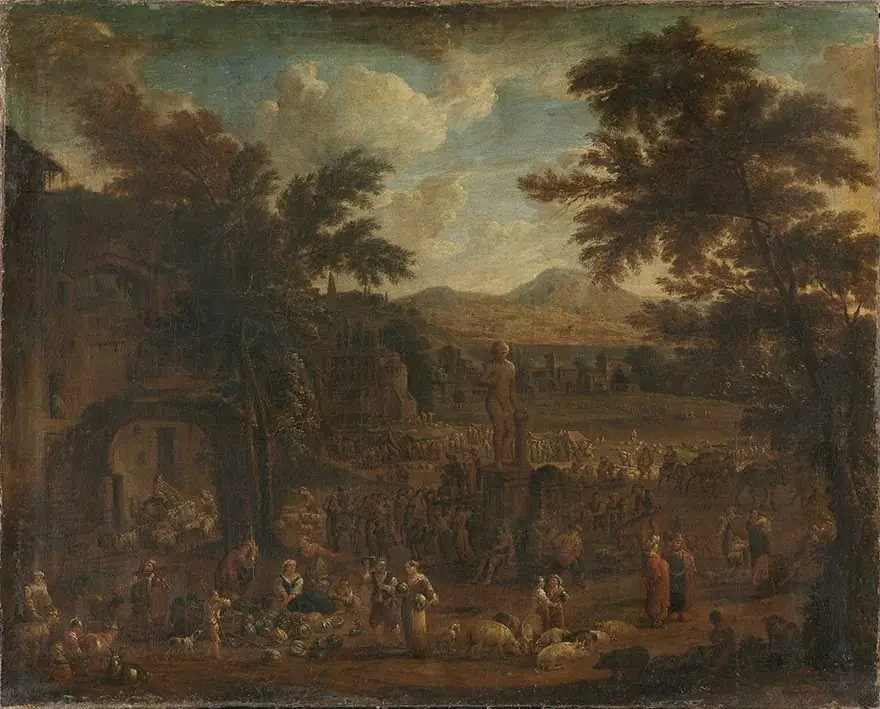 Jahrmarkt, by Pieter Bout