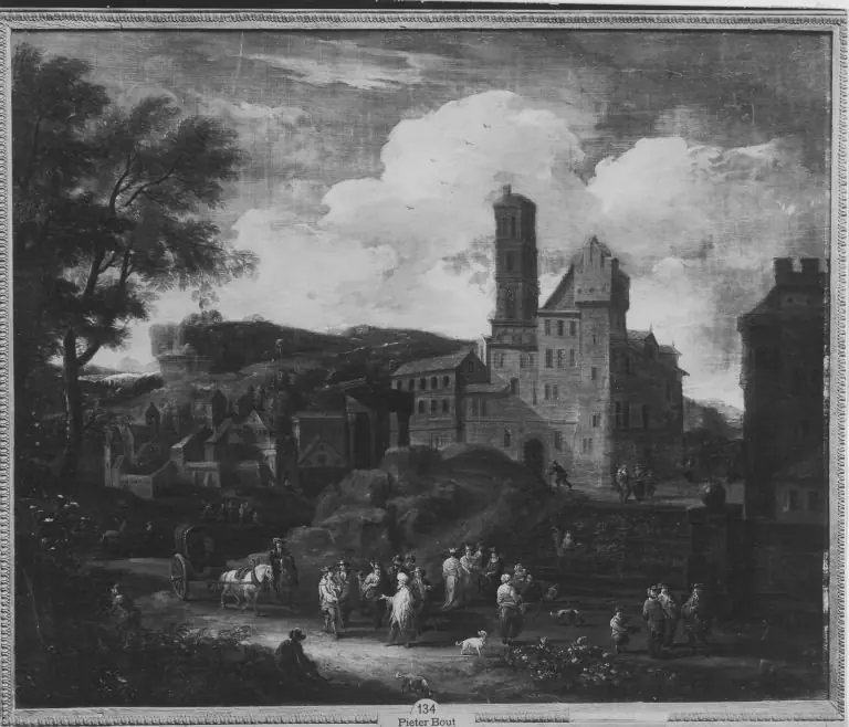 Landschaft italienischen Charakters, by Pieter Bout