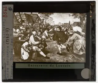 Pieter Brueghel de Oude. Boerendans, by Pieter Brueghel I