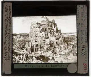 Pieter Brueghel de Oude. De Toren van Babel, by Pieter Brueghel I