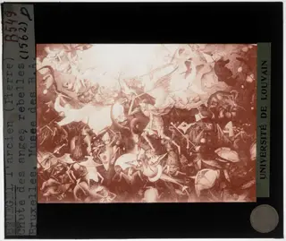 Pieter Brueghel the Elder. The fall of the rebellious angels, by Pieter Brueghel I, 1562
