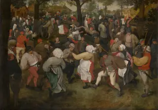 The Dance of the Bride, by Pieter Brueghel I