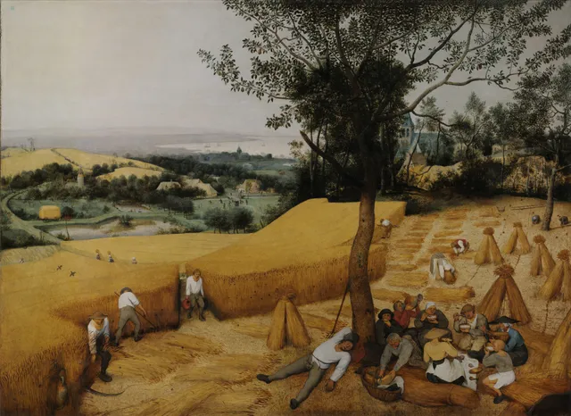 The Harvesters by Pieter Brueghel I