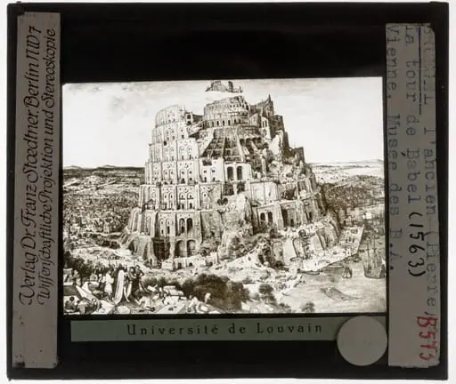 Pieter Brueghel de Oude. De Toren van Babel, by Pieter Brueghel the Elder