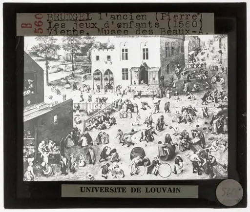 Pieter Brueghel de Oude. Kinderspelen, by Pieter Brueghel the Elder