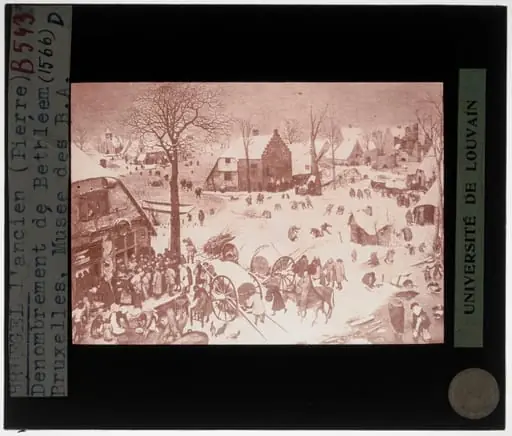 Pieter Brueghel the Elder. The census of Bethlehem, by Pieter Brueghel the Elder, 1566