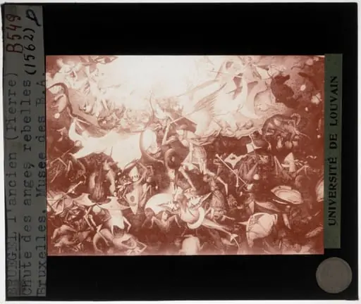 Pieter Brueghel the Elder. The fall of the rebellious angels, by Pieter Brueghel the Elder