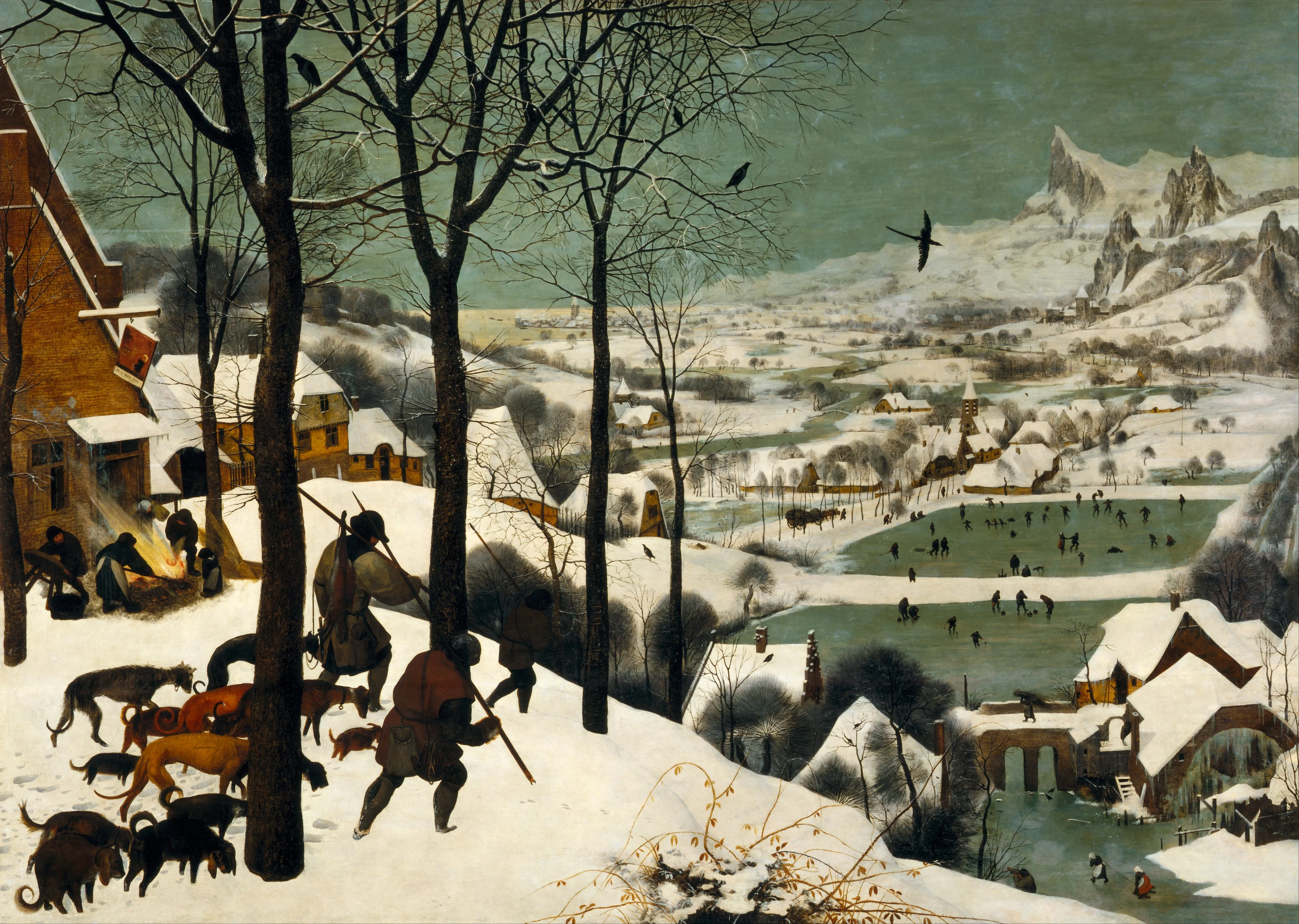 The Hunters in the Snow — Pieter Brueghel the Elder
