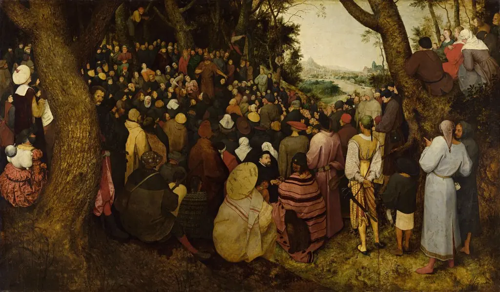 The Sermon of Saint John the Baptist, by Pieter Brueghel the Elder
