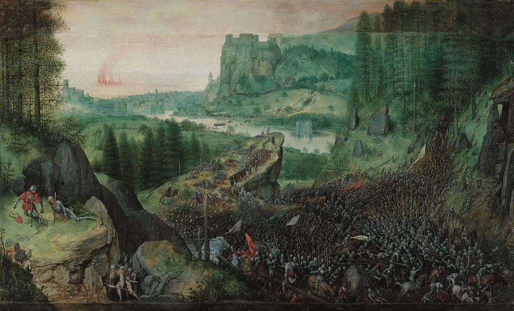 The Suicide of Saul, by Pieter Brueghel the Elder