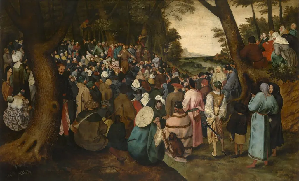 Saint John the Baptist Preaching, by Pieter Brueghel the Younger