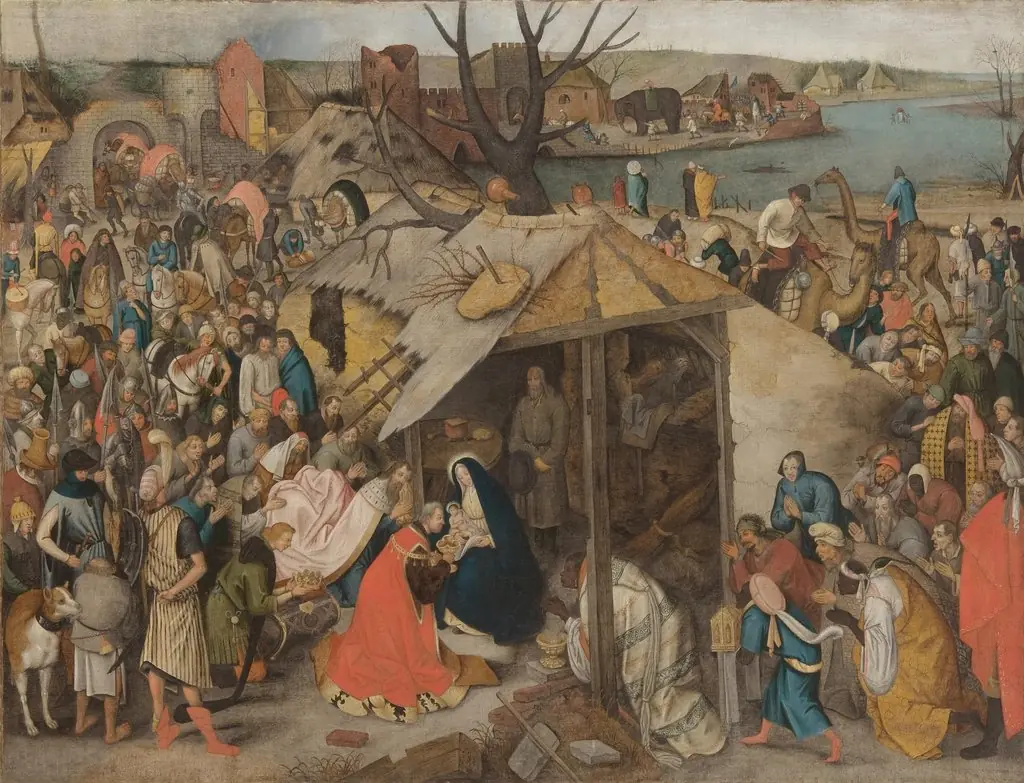 The Adoration of the Magi, by Pieter Brueghel the Younger