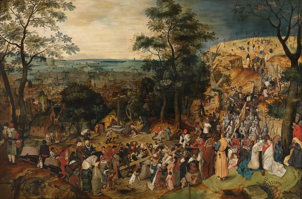 The Bearing of the Cross, by Pieter Brueghel the Younger