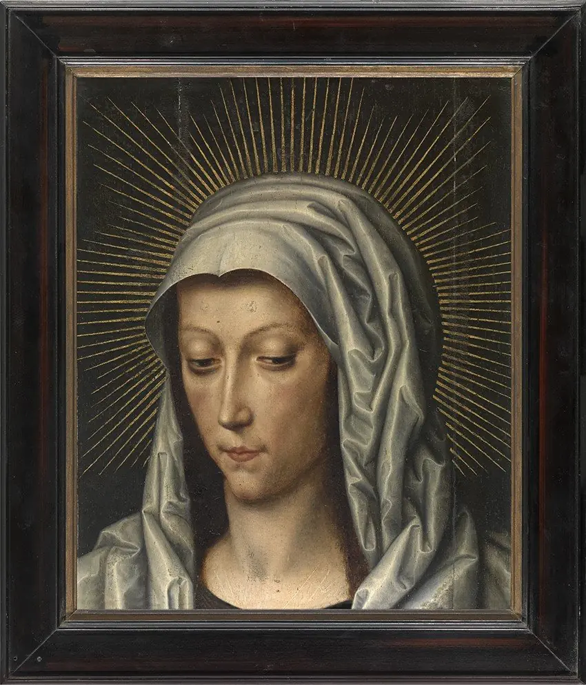Mary, by Pieter Claeissens the Elder