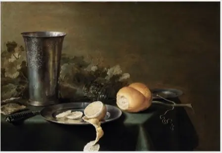 A Breakfast-piece, by Pieter Claesz