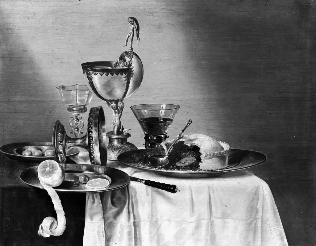 Still life, by Pieter Claesz