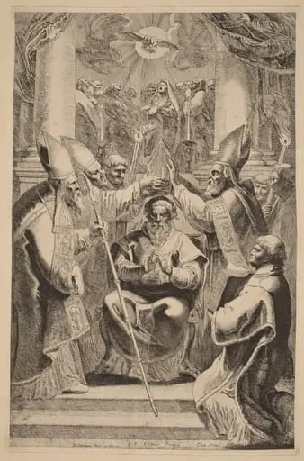 The Consecration of a Bishop, by Pieter Claesz Soutman