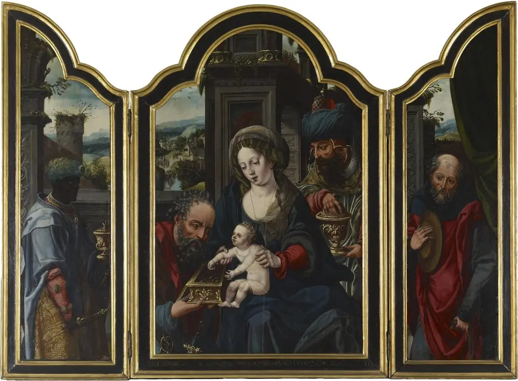 Adoration of the Magi, by Pieter Coecke van Aelst