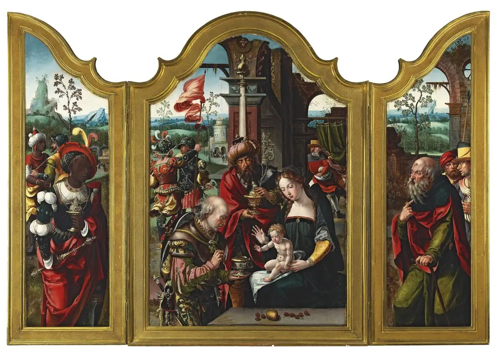 Adoration of the Magi, by Pieter Coecke van Aelst