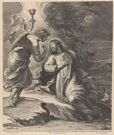 Christ on the Mount of Olives, by Pieter de Bailliu