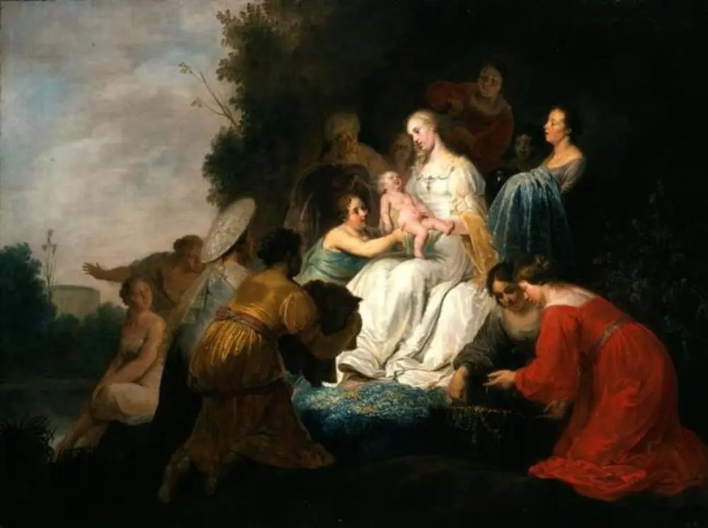 The finding of Moses, by Pieter de Grebber